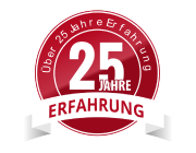 25 Jahre Erfahrung